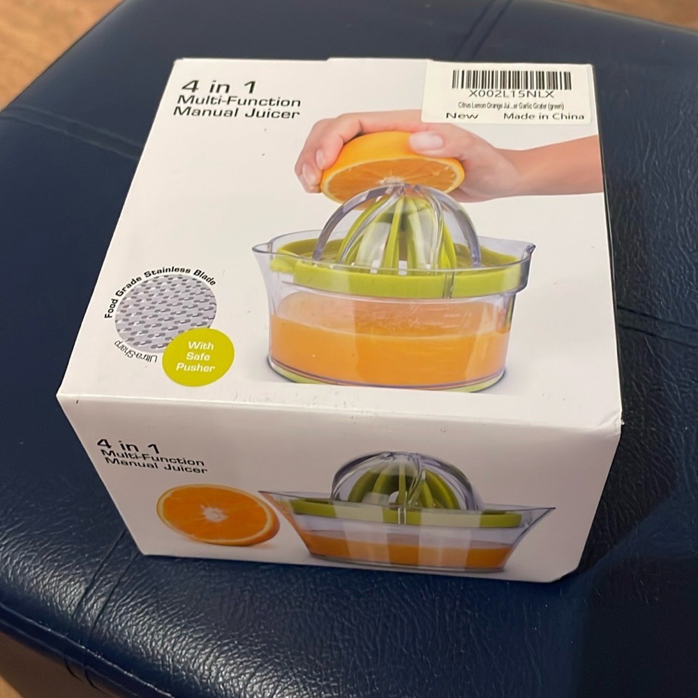 4 in 1 manual juicer